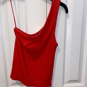 American Eagle One Shoulder Tank